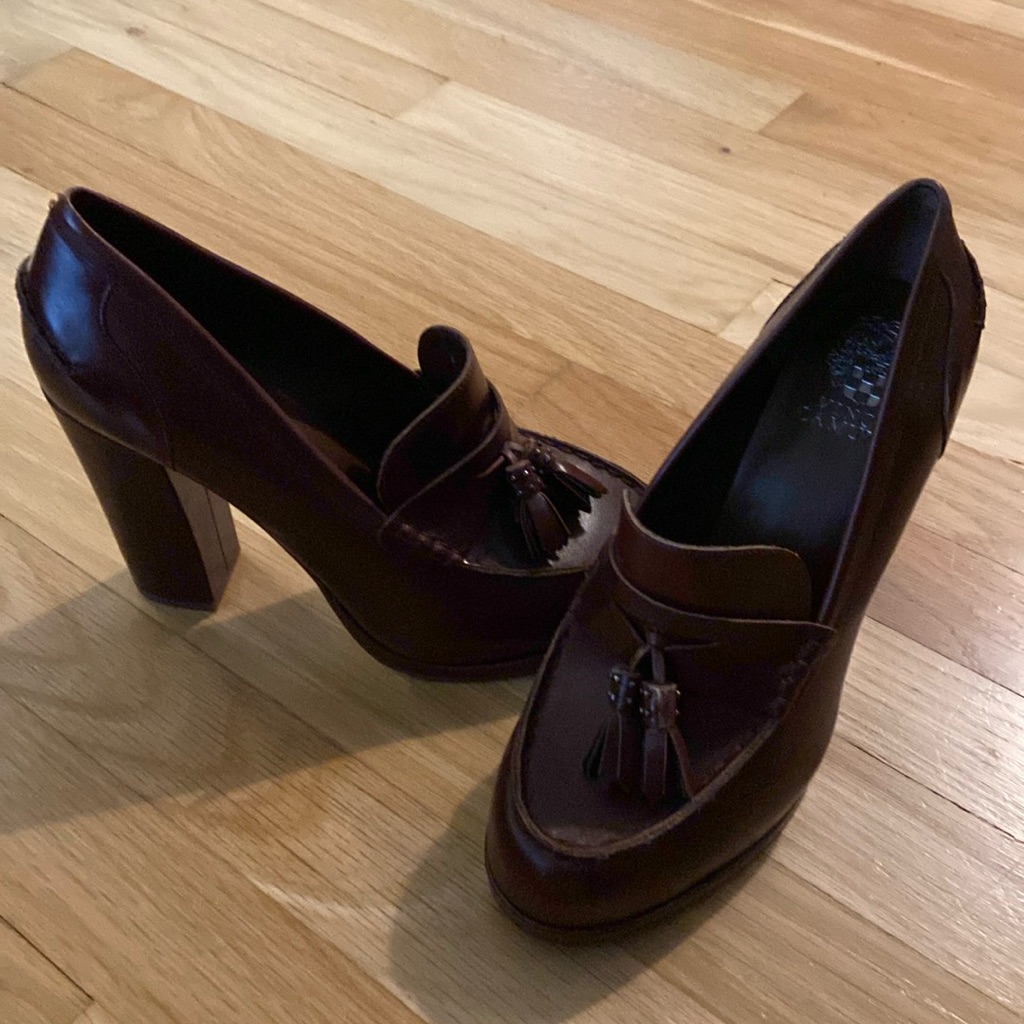 Vince Camuto Loafers With Stacked Heel